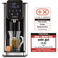 CASO Turbo HW660 - Dispensador de agua caliente (2600 W- 40-100 °C- 100-400 ml- agua caliente en segundos- eficiente y…